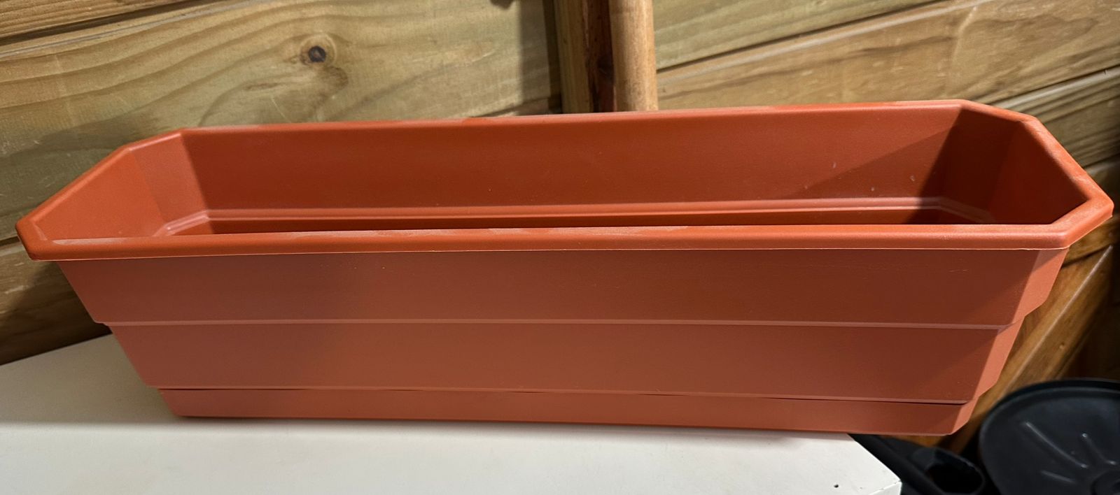 Vaso/Cachepô Flores Plástico 